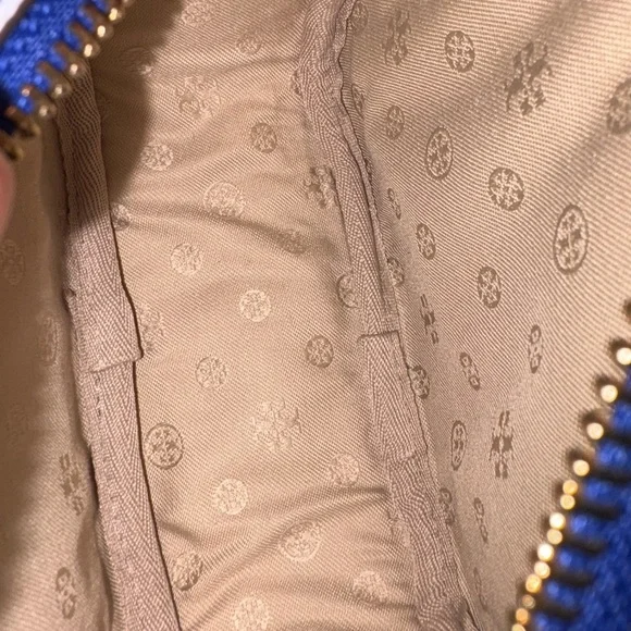 Tory Burch T-Zag Cosmetic Pouch - NWT - Picture 9 of 9